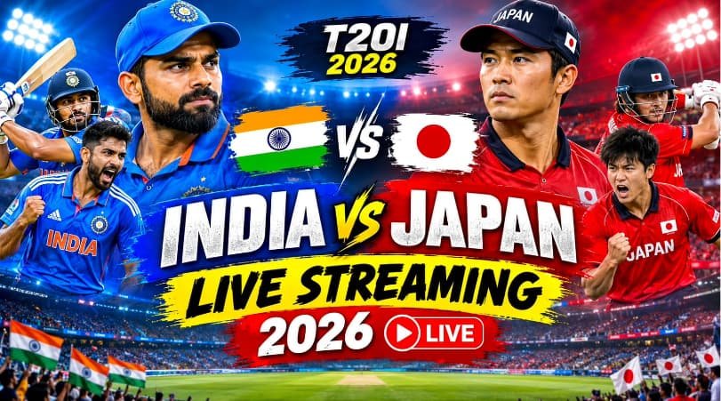 India vs Japan Live Streaming 2026