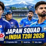 Japan Squad vs India T20I 2026