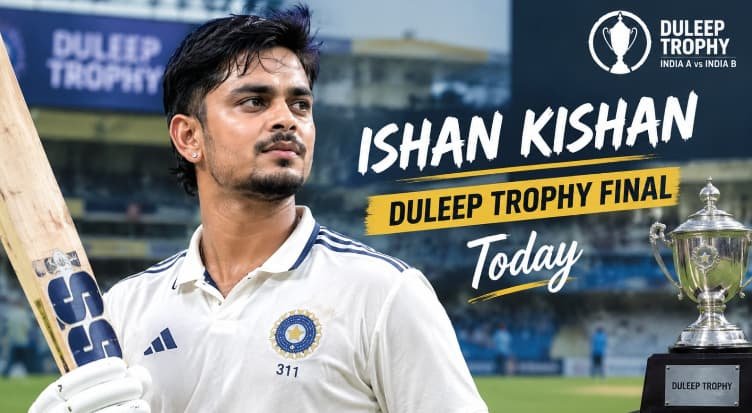 Ishan Kishan Duleep Trophy Final Today