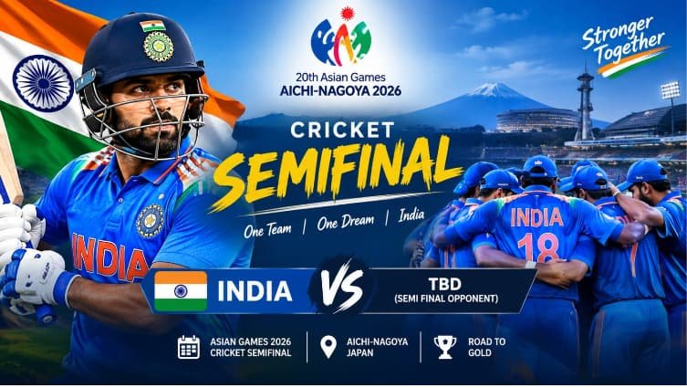  India Asian Games Cricket Semifinal 2026