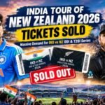 India Tour of New Zealand 2026 Tickets Sold