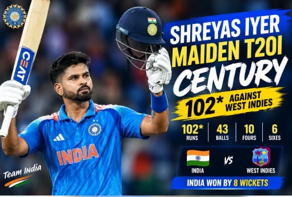 shreyas iyer maiden t20i century
