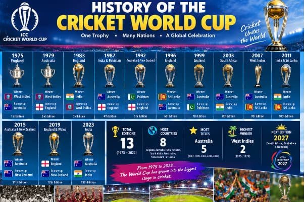 History of the Cricket World Cup
