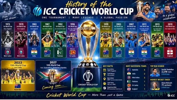 History of the Cricket World Cup