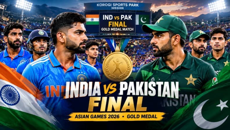 India vs Pakistan Asian Games Final 2026