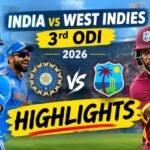 India vs West Indies 3rd ODI Highlights 2026