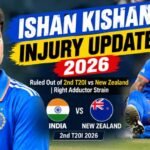 Ishan Kishan Injury Update 2026