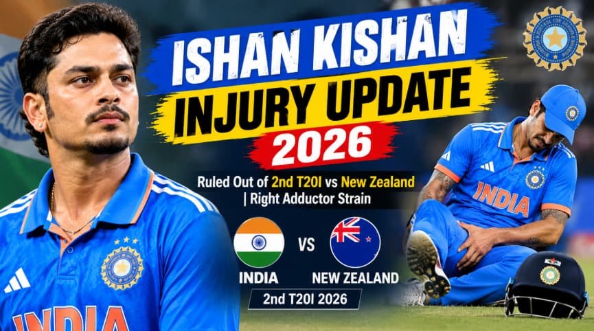 Ishan Kishan Injury Update 2026