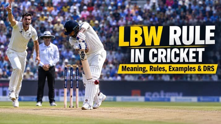 LBW Rule in Cricket