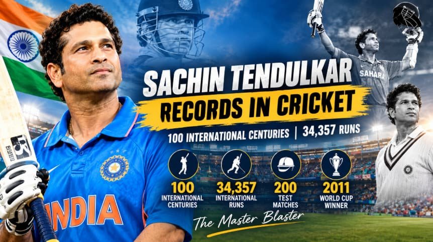 Sachin Tendulkar Records in Cricket