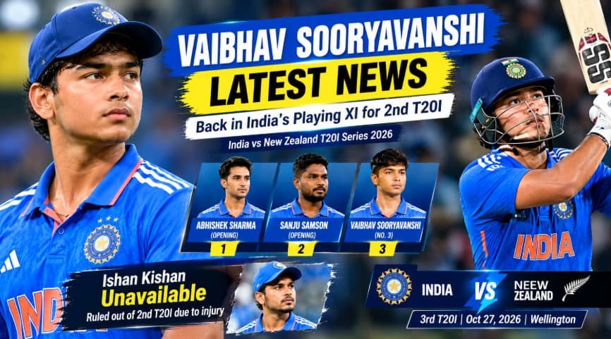 Vaibhav Sooryavanshi Latest News