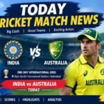 Today Cricket Match News